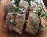 A picture of step 2 of 300. California Farm Ham Wellington.