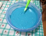 A picture of step 2 of Multicolor Cake.