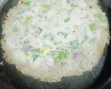 A picture of step 6 of Oats Sabudana Chilla.