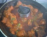 A picture of step 6 of Smoked Chicken Darbari.