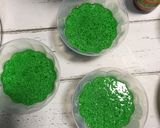Foto langkah ke 1 dari resep Puding Lumut Pandan Mentega.