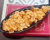 A picture of step 4 of Raw banana chips.