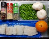 Foto del paso 1 de la receta: Bacalao en papillote con verduritas