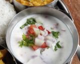 A picture of step 7 of Simple veg thali.