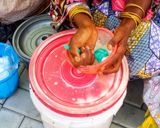A picture of step 6 of Fresh cowmilk & millet gruel (fura da nono).
