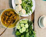 Hình bước làm 1 của món Chả cá lã vọng