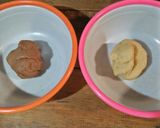 Foto langkah ke 1 dari resep Chocolate Spiral Mantau Steamed.