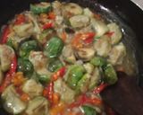 Foto langkah ke 7 dari resep Tumis Terong Bulat Teri Pedas.
