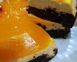 A picture of step 11 of Mango Cheese cake.