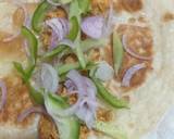 Chicken roll paratha recipe step 7 photo