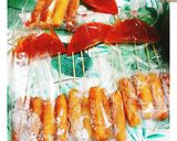 รูปขั้นตอนการทำที่ 4 ของ 🌭ไส้กรอกไก่ทอด - Fried chicken sausage