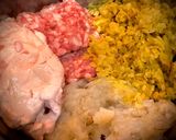 Hình bước làm 2 của món Chả Cốm Tôm Thịt