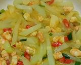 Foto langkah ke 6 dari resep Tumis Labu Siam Udang 🍤.