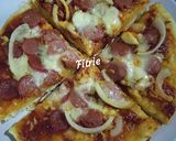 Foto langkah ke 5 dari resep 🍕🍕Pizza Teflon.