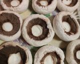 Töltött gombafejek recept fázis 2 fotója
