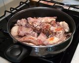Foto del paso 5 de la receta: Conejo y pollo confitados