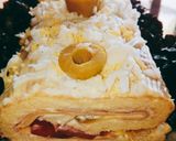 Foto del paso 11 de la receta: Pionono de pollo, jamón y queso