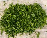 Une image de l'étape 3 de Dôme de riz basmati au persil plat et gingembre.