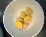 A picture of step 3 of Spicy Deviled Eggs - A Classic that still makes me Smile and the Kids love them !!!! - ENJOY :P.