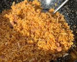 A picture of step 5 of José's Aragonese Migas.