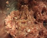 A picture of step 2 of Homemade pork and cabbage dumpling 🥟.