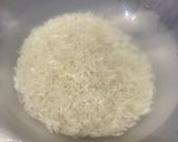 A picture of step 1 of Kheeranand: A Marwari dessert.