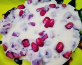 A picture of step 4 of Pomegranate in white chocolate.