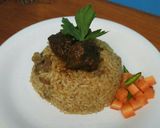 Foto langkah ke 5 dari resep Nasi kebuli magicom#kitaberbagi.