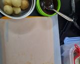 A picture of step 4 of Kaju truffle.