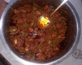 A picture of step 4 of Mango pickle.