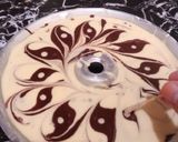 Foto langkah ke 6 dari resep Bolu Zebra Kukus.