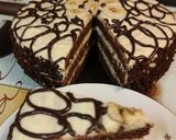 Kakaós tejszelet banánnal recept fázis 8 fotója