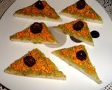 Foto del paso 5 de la receta Canapés de guacamole y tortitas TEX-MEX
