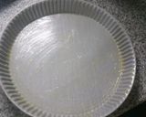 A picture of step 5 of Kunafa with Custard.