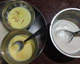 A picture of step 3 of Badam Milkshake.