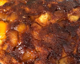 Foto del paso 6 de la receta: Torta húmeda invertida de melocotón