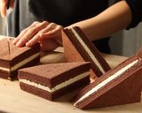 A picture of step 12 of Chocolate Sandwich Cake.