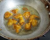 A picture of step 3 of Bihari Style Kadhi Badi.