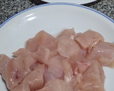 Foto del paso 1 de la receta: Pollo al curry con Arroz Basmati 🍛