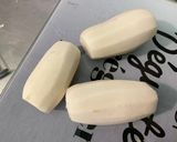 Une image de l'étape 1 de Gratin de courgettes et navets à la moutarde et pecorino.