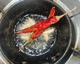 A picture of step 2 of Masoor dal bharta(Bengali style).