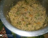 A picture of step 3 of Vegetables healthy biryani.