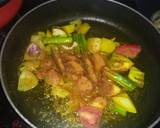 Vegetables Matta Rice with Thakkali Pachadi and Sambhar recipe step 5 photo