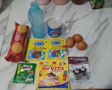 Foto langkah ke 1 dari resep Puding Marie 3 Lapis.