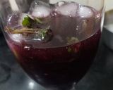 A picture of step 2 of Blueberry Mojito.