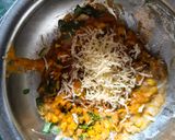 A picture of step 2 of Corn Fritters 🌽.
