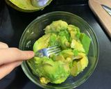 A picture of step 1 of Avocado Toast.