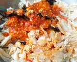 Foto langkah ke 2 dari resep Pepes Tahu Jamur.