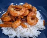A picture of step 4 of Shrimp with Soy Sauce.