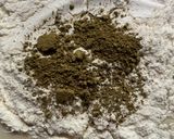 A picture of step 2 of Matcha Churros.